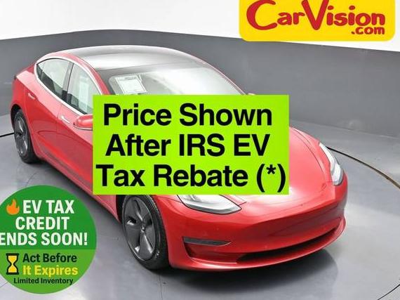 TESLA MODEL 3 2020 5YJ3E1EA8LF614984 image